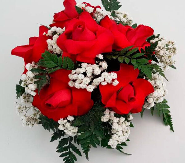 Composizione di Rose Rosse