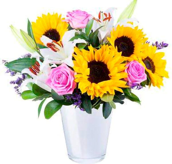 Vaso_di_Girasoli_Lilium_e_Rose_Rosa_Camera_Ardente
